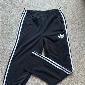 Adidas Mans Black Track Pants